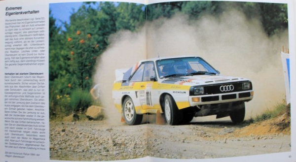 Roehrl "Sicher und sportlich Auto fahren" Rallye-History 1985 signed (4768)